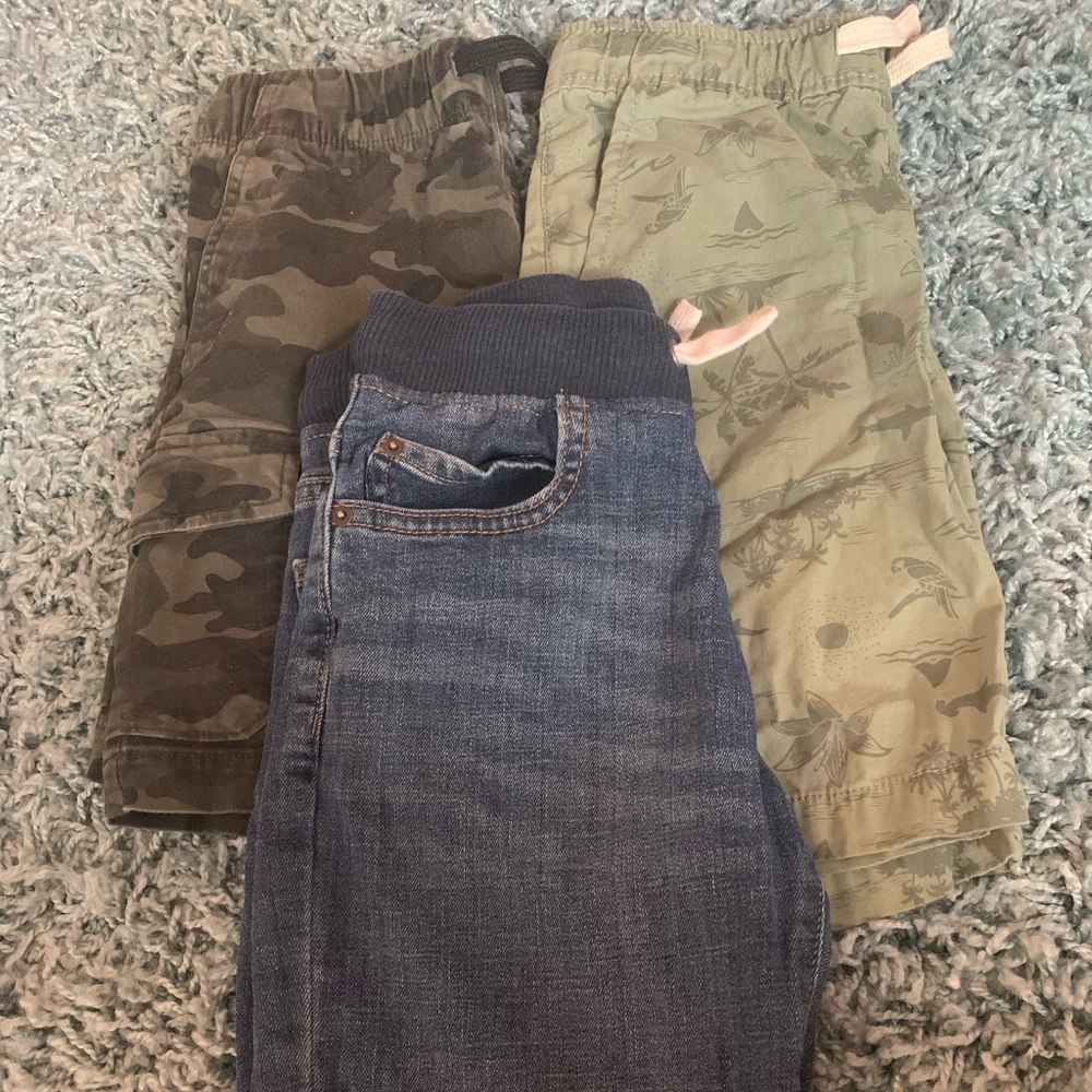 3 pairs of boys shorts